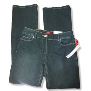 NWT Contrast Bootcut Jeans